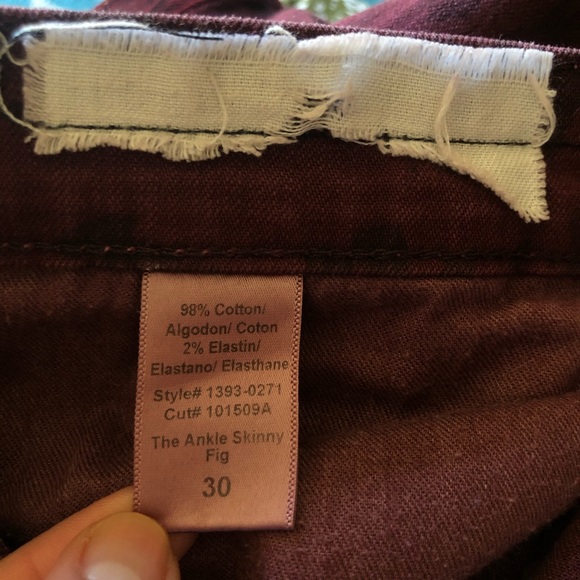 Current/Elliott The Stiletto Fig Leopard Ankle Skinny Jeans - Picture 8 of 8